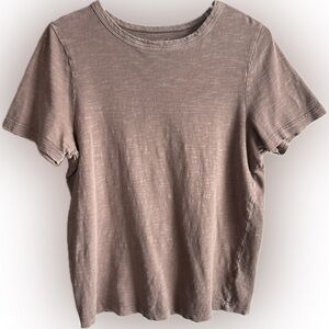 Taupe Short Sleeve Tee
